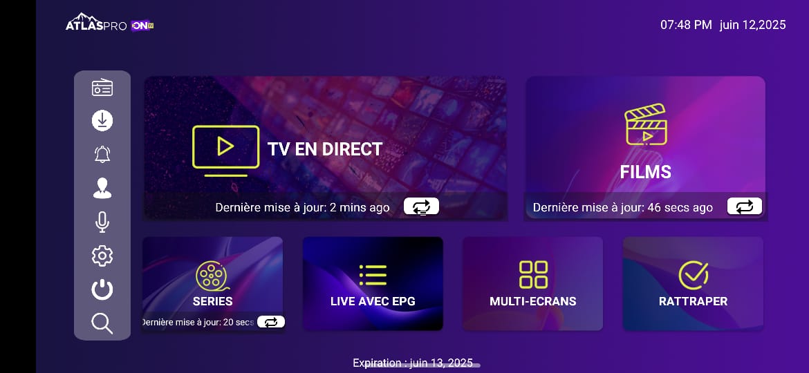 telecharger atlas pro ontv application acceuil